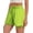 Lemon Green, variant on PINSPARK High Rise Athletic Shorts for Women Quick Dry Gym Running Shorts Breathable Outdoor Workout Shorts with Soft Liner