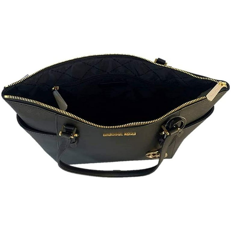Michael Kors Sullivan Small Saffiano Leather Top-zip Tote Bag in Natural