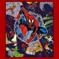 thumbnail image 2 of Men's Spider-Man Action Scenes  Graphic T-Shirt, 2 of 5