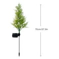 thumbnail image 2 of Solar Powered Christmas Tree LED String Lights, 70cm Outdoor Garden Decorative Lights with 2 Modes for Festive Courtyard & Patio Ambiance (Size/Colour as Pictured), 2 of 3