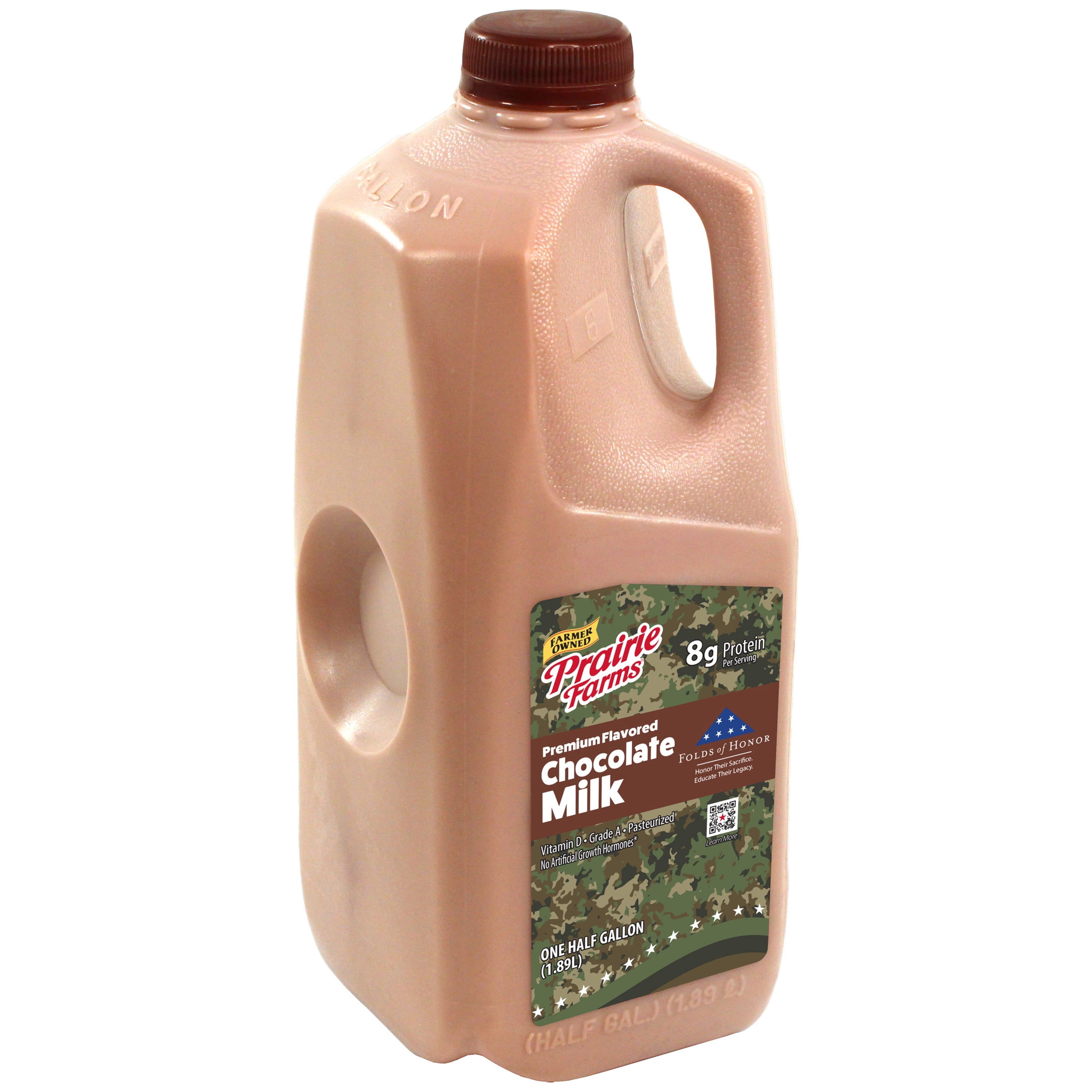 Prairie Farms Premium Chocolate Milk, Half Gallon, 64 Fl Oz