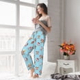 thumbnail image 3 of Fotbe winter cow cute Women's Pajama Pants,Sleepwear Pants,Pj Bottoms Drawstring And Pockets-Medium, 3 of 7