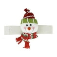 thumbnail image 2 of Christmas Curtain Buckle with Snowman Decoration, Curtain Tie Back Holder for Holiday Home Decor, Festive Window Treatment Accessories, 2 of 7