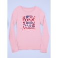 thumbnail image 3 of Proud To Be An American Long Sleeve Toddler -Image by Shutterstock,  4 Toddler, 3 of 4