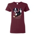 thumbnail image 1 of If It's Not a Bernese It's Just a Gift | Womens Lover Graphic T-Shirt, Maroon, Large, 1 of 3
