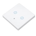 thumbnail image 3 of Smart  Touch Panel Switch - Wiring Free Remote Control - Waterproof - White 2 Gang, 3 of 7