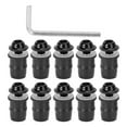 thumbnail image 2 of Windshield Screw Kit, Compact Fairing Screen   For Motorcycle Red,Black,Golden, 2 of 8