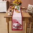 thumbnail image 2 of Red Valentine's Day Table Runner 120 Inches Long Farmhouse Dress Scarves, Romantic Love Heart Roses Gnomes Plaid Dining Tablerunner for Coffee Table/Kitchen Island/Party Décor, 13" x 120", 2 of 8