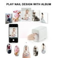 thumbnail image 3 of Digital Mobile Nail Art Printe,3D Automatic Nail Printer Machine, Mini Portable Nail Painting Machine Control Through Free Mobile App, Support WiFi/DIY/Usb, For Home Usage Nail Salon Nail Lovers, 3 of 8