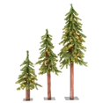 thumbnail image 1 of Vickerman A805181LED Ensemble Arbre Natural Alpine 2 x 3 x 4 Pi. avec 200 Lumières LED Blanc Chaud, 1 of 3