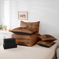 thumbnail image 6 of Homewish Boys Girls Jungle Animal Deer Twin Bedding Sets 7-Piece,Big Bass Fish Bedding Comforter Set Microfiber,Wildlife Fishing And Hunting Breathable Sheet Sets,Breathable Home Decor, 6 of 8