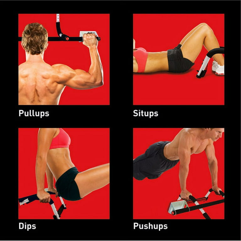 Perfect Fitness Multi Gym Doorway Pull Up Bar and Portable Gym System Original