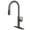 GRAY, variant on MASO Kitchen Faucet with Pull-Down Sprayer, 3 Spray Modes, Single Handle High Arc Sink Faucet for Kitchen, RV, Laundry and Bar, 304 Stainless Steel, Brushed Nickel