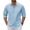Light Blue, variant on Men's Casual Button Down Long Sleeve Shirt Untucked Chambray Shirts Spring Autumn Slim Fit Dress Shirt