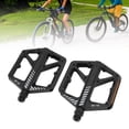 thumbnail image 1 of Mountain Bike Flat Pedals, Large Platform Nylon Non Slip Pedal for Road Bike Enhanced Control, 1 of 7