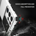 thumbnail image 7 of Dteck Case for Samsung Galaxy S25 Ultra Hidden Bracket Kickstand Case Sliding Window Phone Case Shockproof Protective Back Cover for Galaxy S25 Ultra,White, 7 of 7