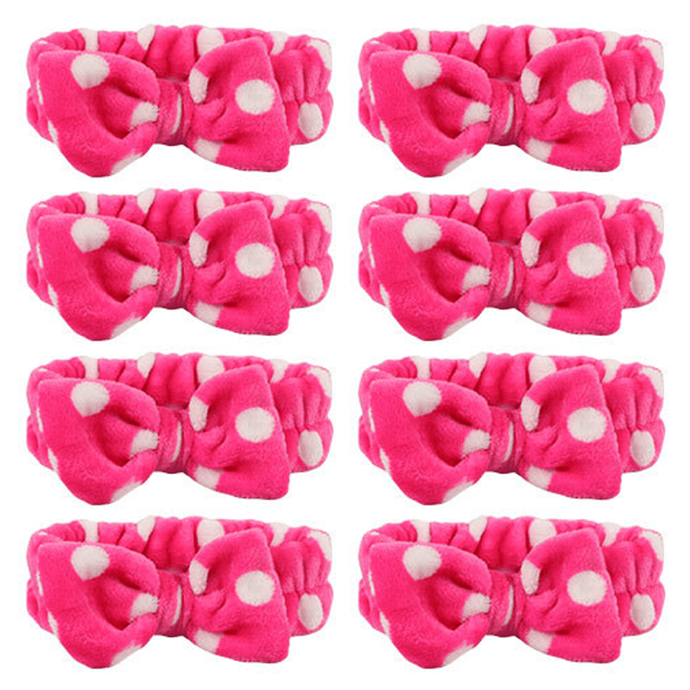 Spa Headband, Coral Fleece Makeup Headband Cosmetic Headband for