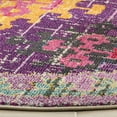 thumbnail image 3 of SAFAVIEH Monaco Sally Geometric Area Rug, Purple/Multi, 6'7" x 6'7" Round, 3 of 5