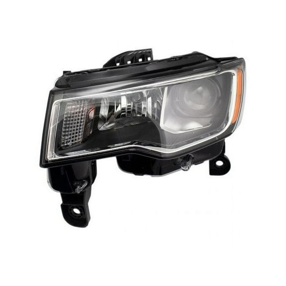 Left Headlight Assembly - Compatible with 2017 - 2021 Jeep Grand Cherokee 2018 2019 2020