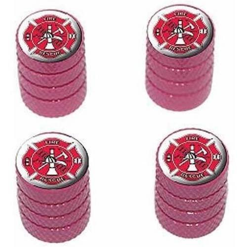 Fire and Rescue Firefighter Firemen Maltese Cross Tire Rim Wheel