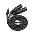 thumbnail image 1 of Audio Cable,Adapter Stereo Cable 3.5mm To Male 1/8 Inch To 3-core Xlr 1/8 Inch To Xlr Audio Cable Dual Xlr 4.9ft Audio Adapter Cable 4.9ft Inch To 3-core Xlr Cable Siuke Simbae Dsfen Buzhi, 1 of 6