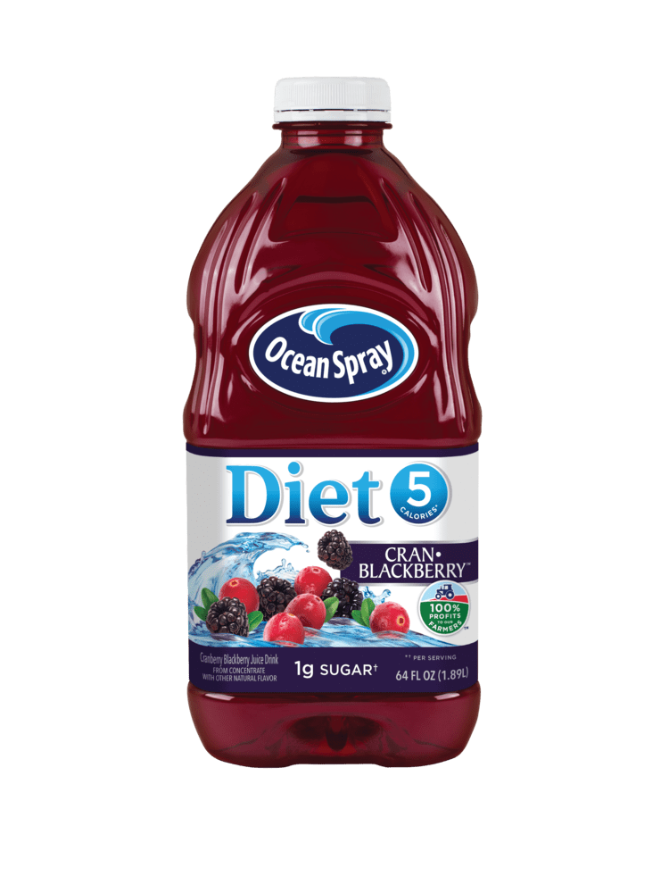 Ocean Spray Diet Cranberry Blackberry Juice Drink, 64 fl oz Walmart