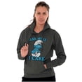 thumbnail image 3 of Grouchy Smurf Ask Me If I Care Grump Hoodie Sweatshirt Women Men Brisco Brands 2X, 3 of 6