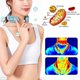 thumbnail image 3 of Masajeador linfático de acupuntura cervical, 12 modos EMS para aliviar el dolor, portátil, ideal para mujeres y hombres., 3 of 5