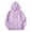 Purple, variant on Shirts for Women Trendy Winter Loose Fit Hooded Long Sleeve Bubble Drop Shoulder with Pocket Solid Color Leisure Polyester Hoodies Sweatshirts(Purple,S)