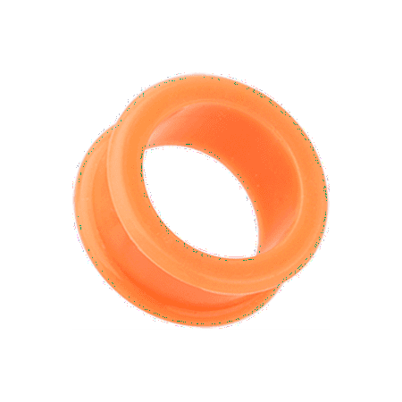 

Flexible Silicone Double Flared Ear Gauge Tunnel Plug