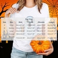 thumbnail image 3 of HOMBOM Womens Halloween Summer T Shirts White Crewneck Daily Short Sleeve Lightweight Fall Womens Pullover Vintage Tops,XL, 3 of 6