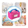 thumbnail image 4 of Amdohai 122PCS Electric Air Balloon Pump Kit Portable Inflator Balloon Blower Pump, 4 of 7