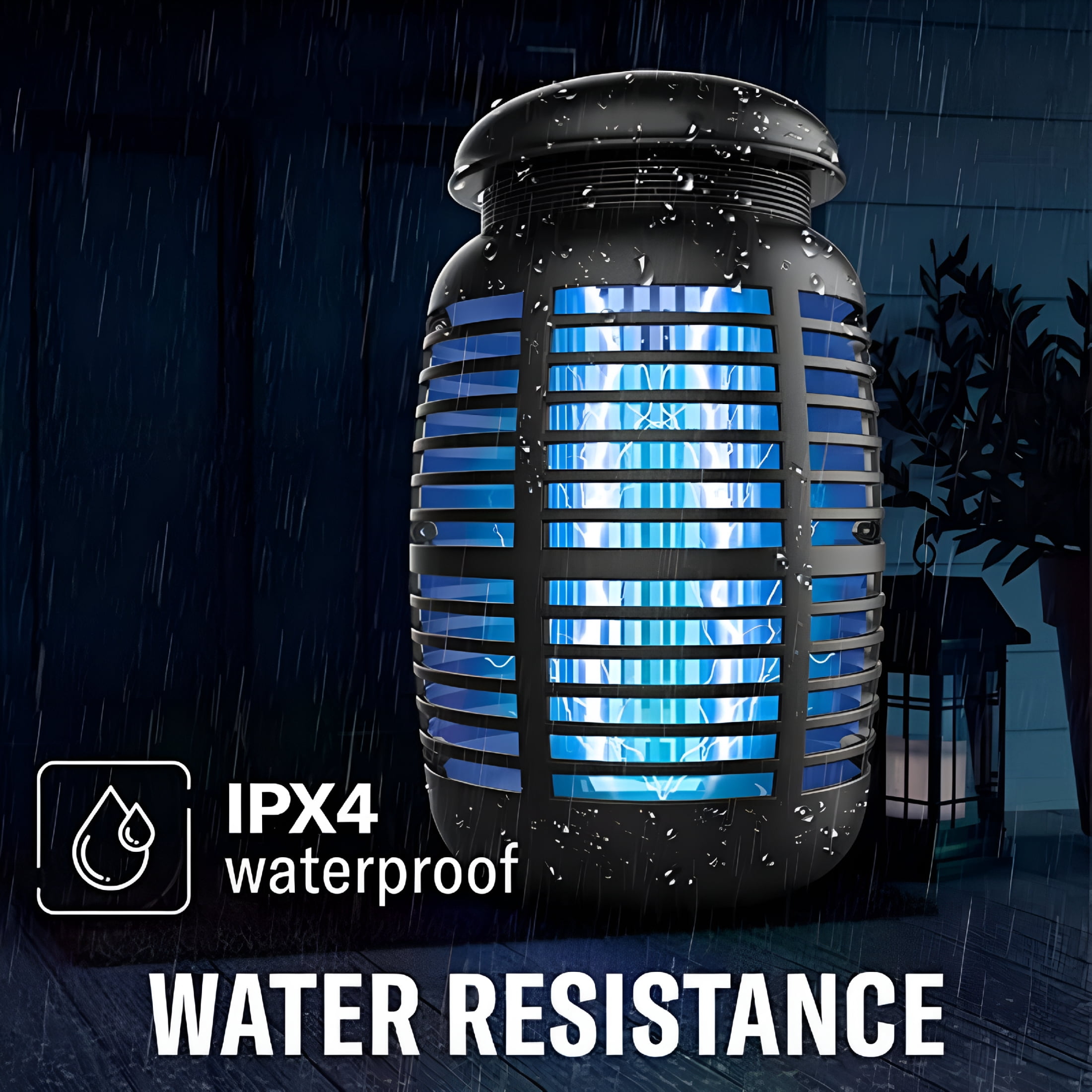 HIBIBUD Bug Zapper,Mosquito Zapper Fly Zapper for Outdoor & Indoor,Fly Traps for Backyard Patio Mosquito Zapper Indoor