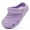 Purple, variant on GUBARUN Boys Girls Clogs Kids Slip On Beach Garden Shoes Children Sandals(Toddler/Little Kids/Big Kids)