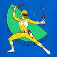 thumbnail image 3 of CafePress - Power Rangers Yellow Ranger With Dagg Kids T Shirt - Dark T-Shirt Kids XS-XL, 3 of 4