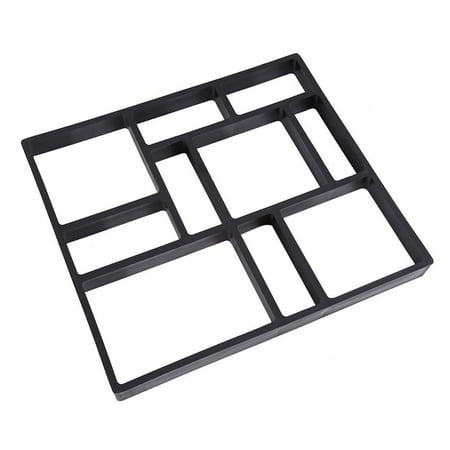 Paving Stone Patio Designs Paving Pavement Concrete Mould Stepping Stone Mold Garden Lawn Path Paver Walk,Concrete Mould ()