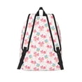 thumbnail image 2 of Lsque Cute Axolotl Pattern Canvas Daypack, Durable Backpack, High-quality Versatile Backpack,Vintage Compact Backpack-Medium, 2 of 6
