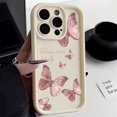 thumbnail image 3 of Funda de silicona con diseño de mariposa retro para iPhone 16, 15, 14 Pro Max Plus, 11, 12, 13 Pro, XS, 7, 8 Plus, SE, 2, X, XR, a prueba de golpes, 3 of 5