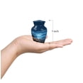 thumbnail image 3 of Nocturnal Whisper of the Shore Urn For Human Ashes Adult Male - Small Memorial Urn - Mini Keepsake For Human Ashes - Ash Holders For Human Ashes (Size-3inch,4Pcs), 3 of 5