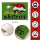 thumbnail image 4 of Janrevotw - Juego de 4 manteles individuales para decoración navideña, manteles individuales con estampado navideño, banderines, manteles individuales para el hogar, suministros de decoración navideña, 4 of 5