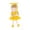 Yellow, variant on 5'' Graduation Doll-Blue Plush Toy with Cap & Gown - Preschool Kindergarten Graduation Gifts for Girls, Class of 2026 Milestone Keepsake