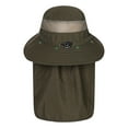 thumbnail image 2 of Men Women Outdoor Sports Quick Dry Fishing Flap Caps Wide Brim Sunshade Bucket Cap Sportswear, 2 of 7