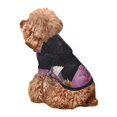 thumbnail image 5 of Zufioo Flower Bald Eagle Print Pet Hooded Sweatshirt, Suitable for Small Dogs Pet Hoodie Clothes-X-Small, 5 of 7