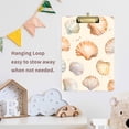 thumbnail image 4 of FORMRS Acrylic Clipboard with Low Profile Clip Standard A4 Letter Size, 12.5" x 9", Beige Seashell, 4 of 8