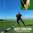 thumbnail image 3 of QUICKPLAY PRO Speed + Agility Set, Multi-Sport Training Agility Poles | Cones | Speed Hurdles | Soccer Tennis | Crowd Barrier, 3 of 8