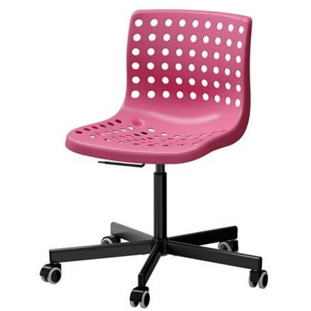 Ikea Swivel chair, pink, black 4202.81120.22
