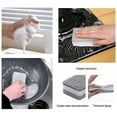 thumbnail image 3 of BQBQERT Dishwashing Sponge 3 Tiered 5pcs/set Cleaning Scrubber Oil Remover for Home, 3 of 7