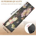 thumbnail image 5 of FREEAMG Embroidery Retro Stylized Flowers Pot Holders Durability Trivets for Hot Pots and Pans Waterproof Table Runner Versatility Trivet Mats Table Mats, 5 of 7