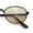 Black Frame - Beige Lens, variant on SA106 Oval Metal Sunglasses for Women and Men