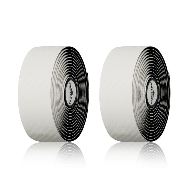 Barra de bicicleta de carretera Barras de barras Súper elástico Bicicleta Manillar Cinturón lavable portátil transpirable Ciclismo Cintas Cintas Blanco 2 piezas kenally OD003393-01B